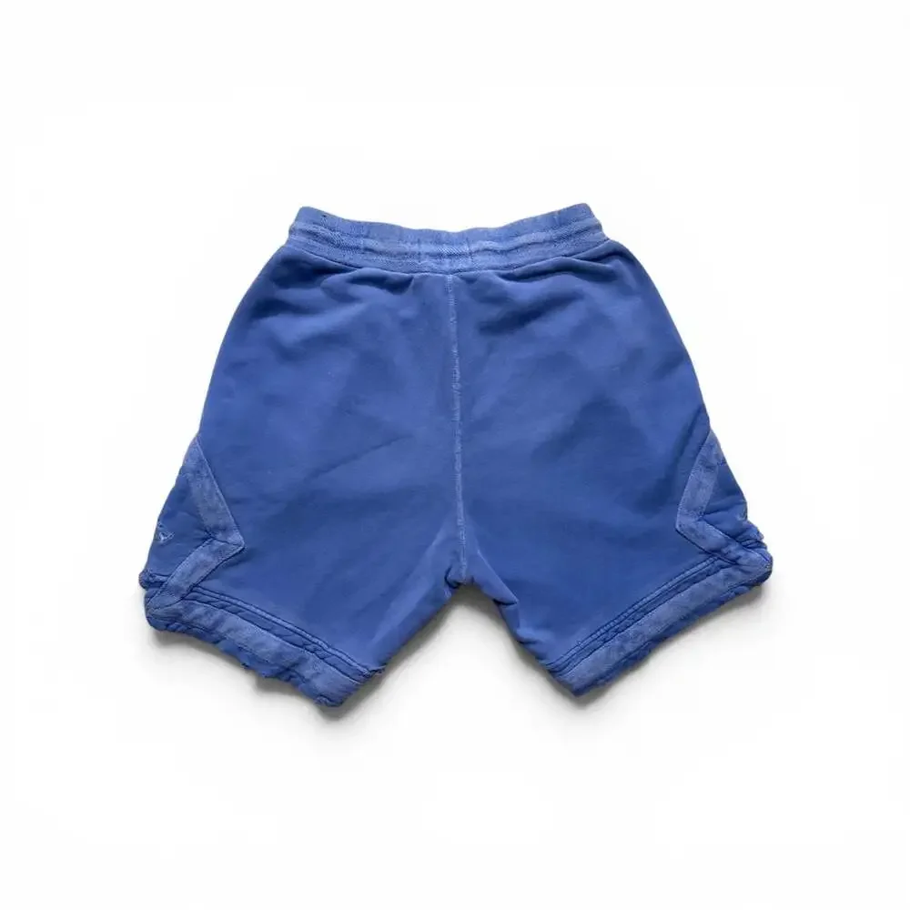 Jordan Brand Washed Diamond Fleece Shorts in Blue